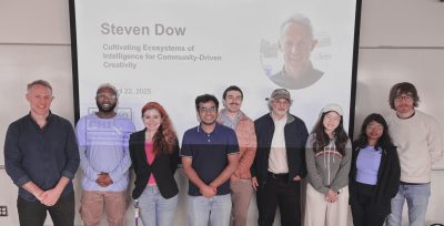 Prof. Dow spoke on “Cultivating Ecosystems of Intelligence” for MIT’s Center for Collective Intelligence and Northeastern’s BostonCHI